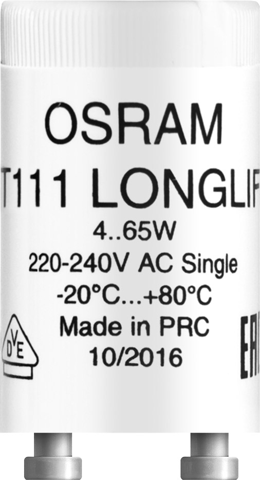 OSRAM Starter ST111 für Leuchtstofflampen 4-80W