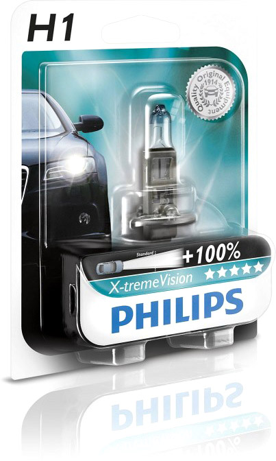 Ampoule pour voiture Philips ECO VISION 12258LLECOB1 H1 P14,5s/55W