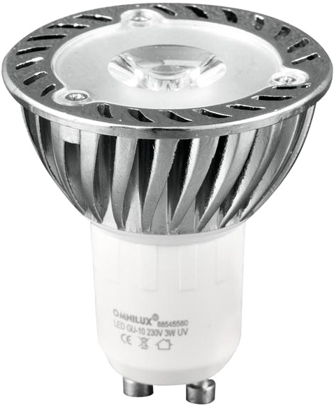OMNILUX SMD-LED-Lampe mit 60SMD-LEDs GU10 UV aktiv 