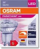OSRAM PARATHOM® DIM PAR16 35 36 ° 3.4 W/2700 K GU10