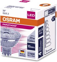 OSRAM PARATHOM MR16 20 36  2.6 W/2700 K GU5.3