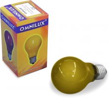 OMNILUX A19 230V/25W E27 amarillo