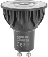 OMNILUX GU-10 230V COB 5W LED 1800-3000K dim2warm