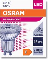 OSRAM PARATHOM PAR16 80 36  6.9 W/2700 K GU10