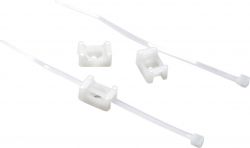 SLV Befestigungsclips mit Straps, 100er Pack