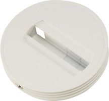 SLV Rosette fr 1-Phasen Adapter, wei