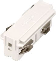 Eutrac 3 Phase Long Connector, electrical, white