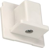 Eutrac 3 Phase End Cap, white