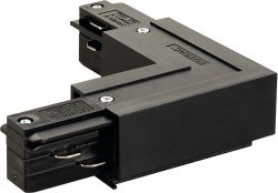 Eutrac 3 Phase L-Connector, inside, black