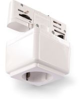 Eutrac 3 Phases Socle Multi Adaptateur, Bus de donnes Option, blanc