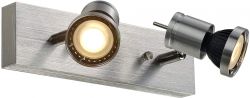 SLV ASTO II GU10 Spot, aluminium-brushed