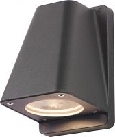 SLV WALLYX, luminaria de pared de exterior, QPAR51, IP44, antracita, 50 W 