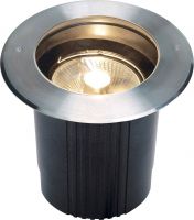 SLV DASAR 215, outdoor inground fitting, QPAR111, IP67, round, stainless s