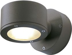 SLV SITRA, luminaria de pared de exterior, de una llama, TCR-TSE, IP44, an