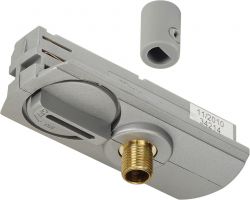 SLV Adaptateur rail 1 allumage pour suspensions, intrieur, gris argent