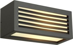 SLV BOX-L, luminaria de pared de exterior, TC-(D,H,T,Q)SE, IP44, angular, 