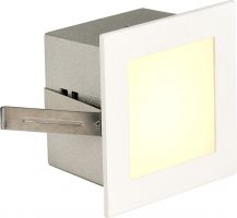 SLV FRAME BASIC, recessed fitting, LED, 3000K, square, matt white, incl. l