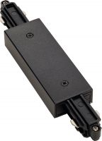 SLV LONG CONNECTOR for 1-phase high-voltage surface-mounted track, black, 