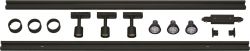 SLV PURI TRACK, kit rail 1 allumage, intrieur, noir, GU10/LED GU10 51mm, 