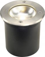 SLV ROCCI 125, outdoor inground fitting, LED, 3000K, IP67, round, stainles