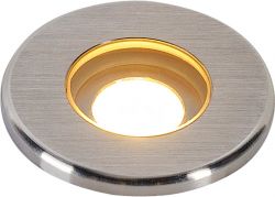DASAR LED MINI, Bodeneinbau- leuchte, rund, Edelstahl 316, 2W, 3000K, 12-2