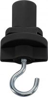 SLV HOOK, for S-TRACK 240V 3-phase surface-mounted track, black