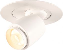 SLV ILU Spot, LED 50mm, 3000K, white, 350mA, 1.2W