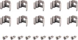 SLV MOUNTING CLIPS, for DELF D light bars, 10 pieces