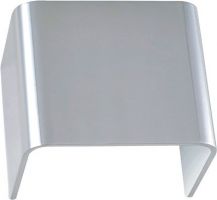 SLV MANA, Leuchtenschirm, Aluminium, aluminium poliert, L/H/T 12/10/9 cm