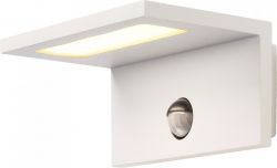SLV LED SENSOR WL, LED Outdoor surface-mounted wall light, IP44, white, 30