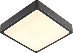 SLV AINOS SQUARE SENSOR, Outdoor LED Wand- und Deckenaufbauleuchte anthraz