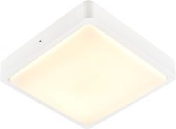 SLV AINOS SQUARE, Outdoor LED Wand- und Deckenaufbauleuchte wei CCT switc