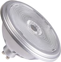 SLV QPAR111 GU10, LED Leuchtmittel silber 12,5W 3000K CRI90 60