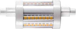 SLV QT DE12 R7S 78 mm, ampoule LED, transparent, 9 W, 3000 K, IRC90, 330