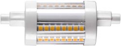 SLV QT DE12 R7S 78mm, LED Leuchtmittel transparent 9W 3000K CRI90 330