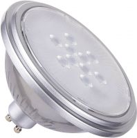 SLV QPAR111 GU10, LED Leuchtmittel silber 7W 2700K CRI90 40