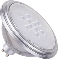 SLV QPAR111 GU10, LED Leuchtmittel silber 7W 3000K CRI90 40