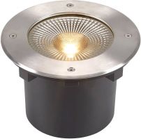 SLV ROCCI 200 EL rund, Bodeneinbauleuchte schwarz 16W 3000K 120