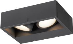SLV ESKINA FRAME WL double, Wall-mounted light anthracite 27W 2200/2400lm 