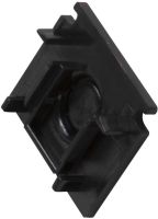 SLV Endkappe fr Aufbauschiene standard, 48V TRACK, schwarz