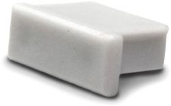ISOLED Endkappe fr Profil MINI-AB10 silber
