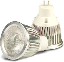 ISOLED MR11 LED spotlight 3W COB, 38, warm white