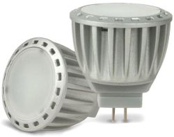 ISOLED MR11 LED 4W difuso, 120, blanco neutro, regulable