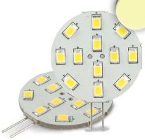 ISOLED G4 LED 12SMD, 2W, warm white, pin on side