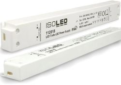 ISOLED LED Trafo 12V/DC, 0-30W, ultraslim, SELV