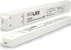 ISOLED LED Trafo 12V/DC, 0-30W, ultraslim, SELV