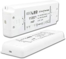 Transformador ISOLED LED 24V/DC, 0-50W, ultra plano, SELV