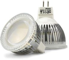ISOLED MR16 LED Strahler 6W Glas diffuse, 120, warmwei