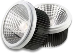 ISOLED AR111 20W, 25, warmwei, inkl. externem VG