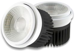 ISOLED AR111 30W, 35-50 variabel, warmwei, inkl. externem VG